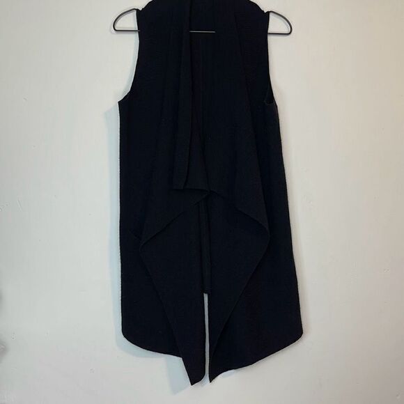 Vince Black Wool Cashmere Blend Sweater Vest S - Picture 2 of 5